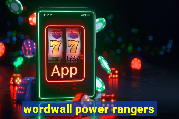 wordwall power rangers